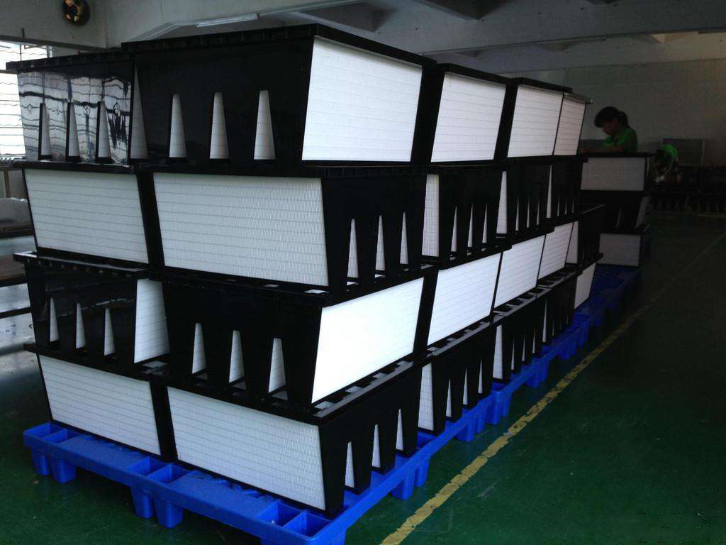 V型大风量高效过滤器